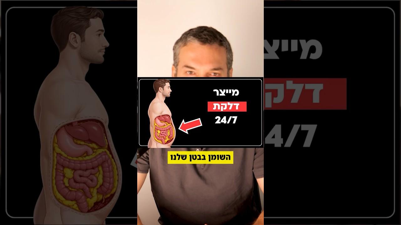 איך שומן בטני גורם לדלקת בגוף