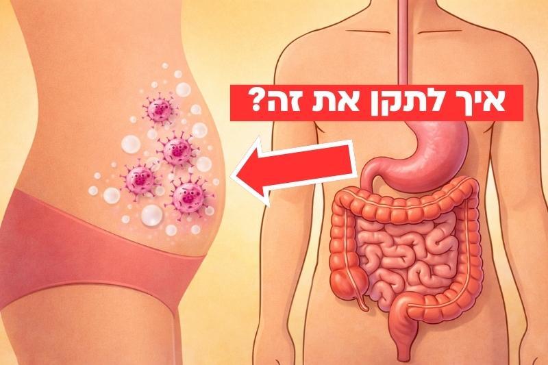 10 סימנים שחיידקי המעי שלכם לא מאוזנים