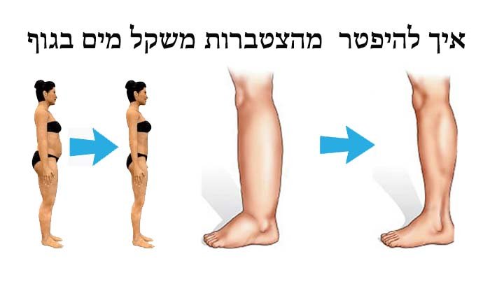 11 דרכים להורדת משקל של הצטברות נוזלים בגוף