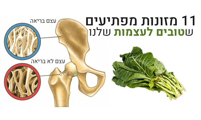 11 מזונות שלא חשבתם שטובים לעצמות שלכם