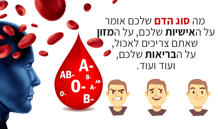 7 דברים מעניינים שאפשר לדעת על פי סוג הדם שלכם