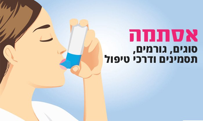 אסתמה – סוגים, גורמים, תסמינים ודרכי טיפול