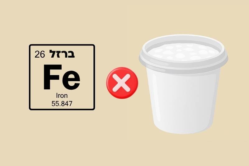 6 שילובי מזון החוסמים ספיגת חומרים חשובים (מה חשוב לדעת)