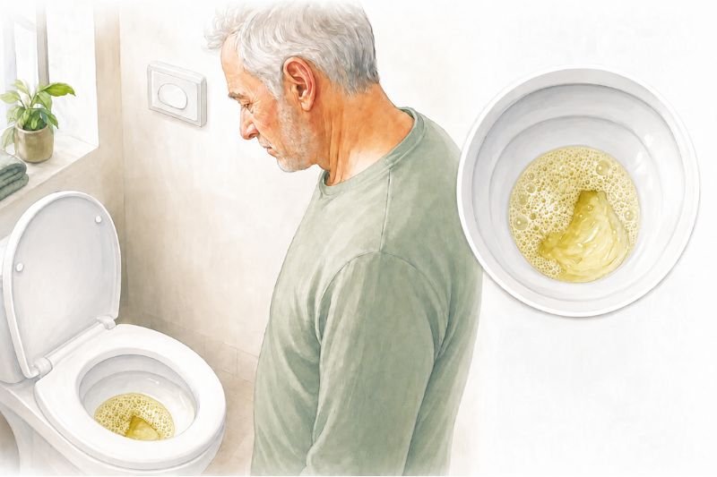 שתן מוקצף בבוקר – מתי זה זמני ומתי כדאי לבצע בדיקת שתן?